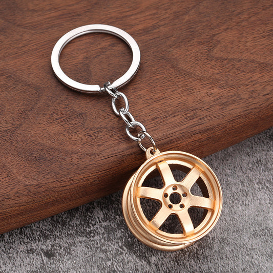 Automotive Design Metal Keychain Pendant