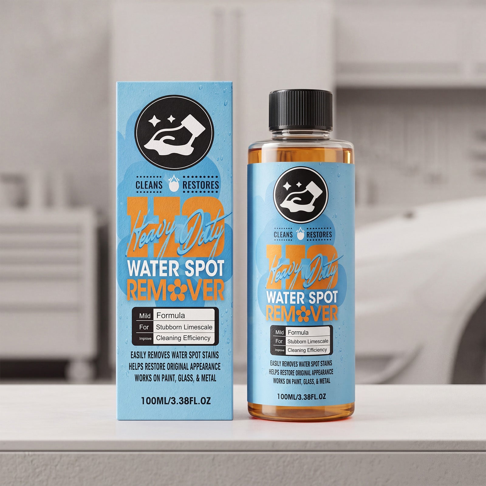 Automotive Glass Water Stain Cleaner