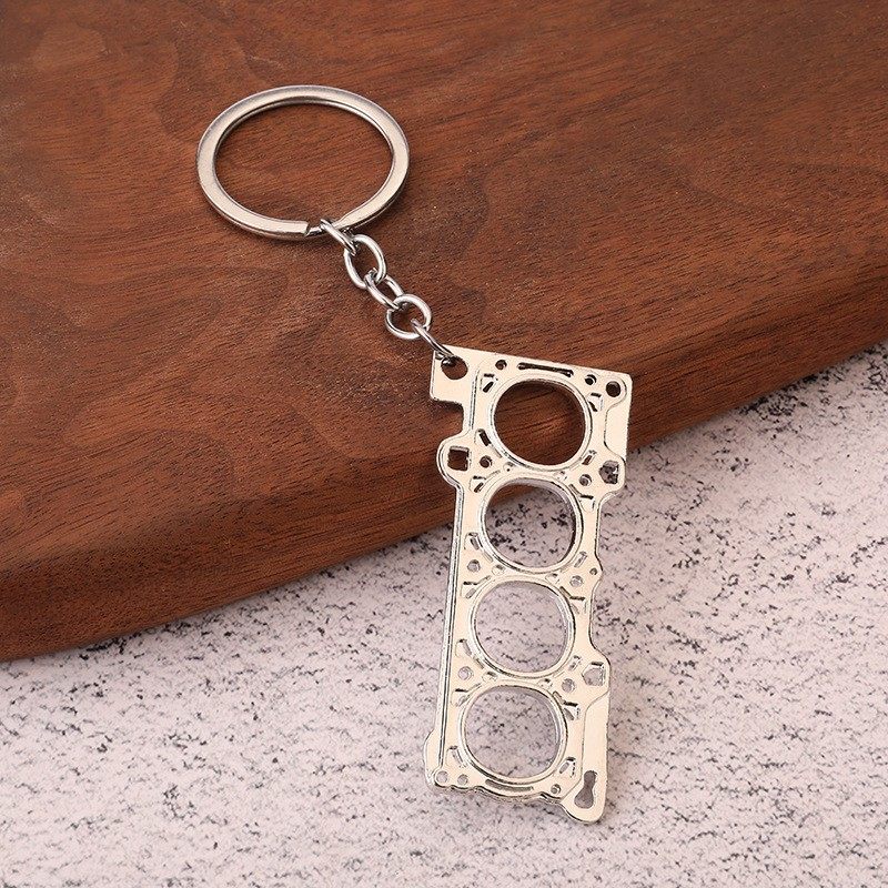 Automotive Metal Keychain Car Accessory Pendant