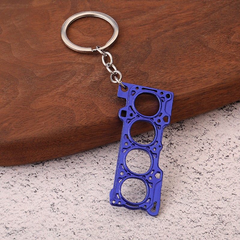 Automotive Metal Keychain Car Accessory Pendant