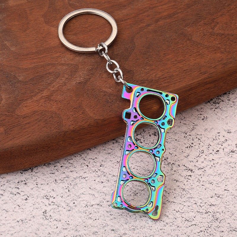 Automotive Metal Keychain Car Accessory Pendant