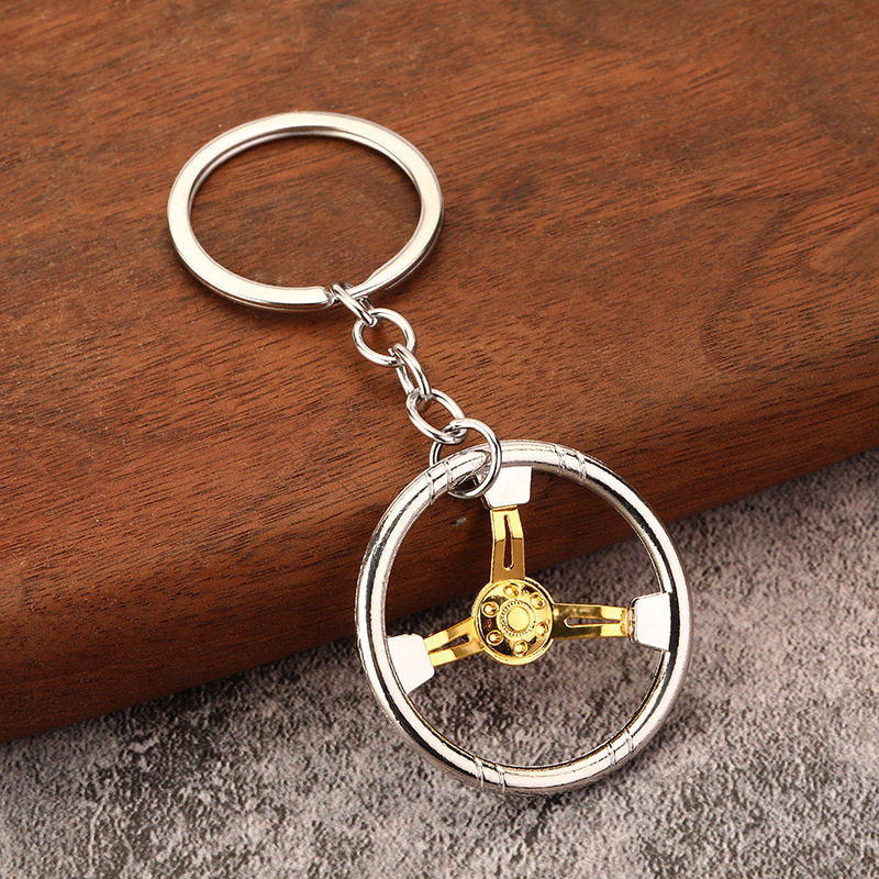 Automotive Metal Keychain Car Accessory Pendant