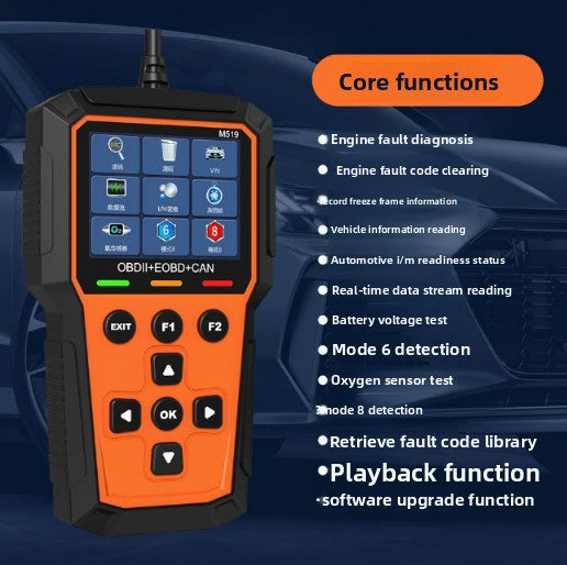 Automotive OBD2 Diagnostic Scanner Code Reader