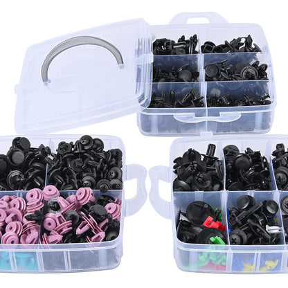 Automotive Plastic Fastener Clips Assortment Kit