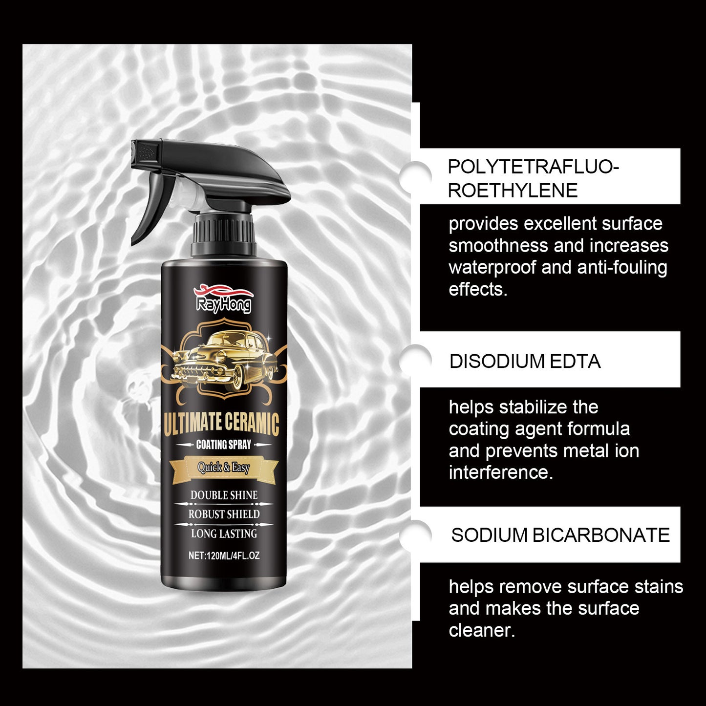 Automotive quick-coat spray
