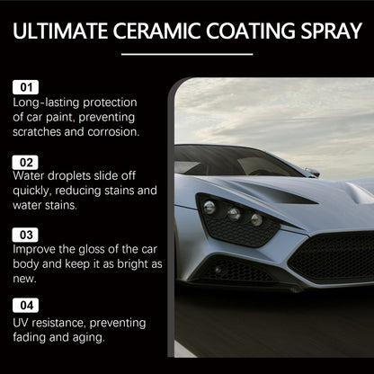 Automotive quick-coat spray