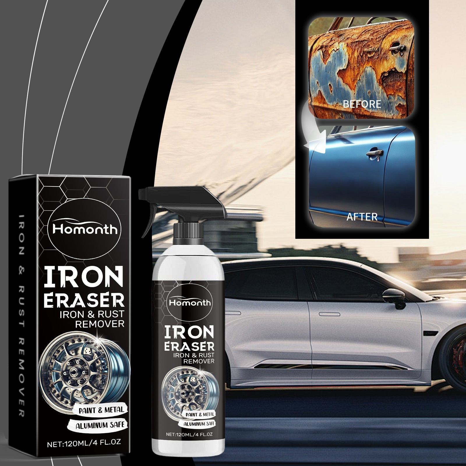 Automotive Rust-Removing Cleaner