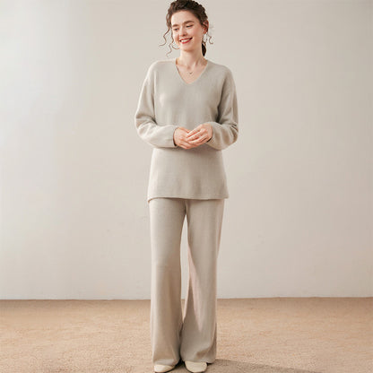 Autumn and Winter Goat Hair Suit