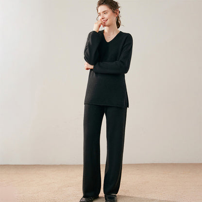 Autumn and Winter Goat Hair Suit