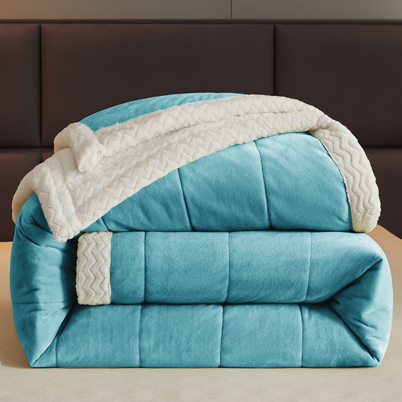 Autumn and Winter Milk Fleece Blanket Blanket Nap Blanket
