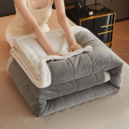 Autumn and Winter Milk Fleece Blanket Blanket Nap Blanket