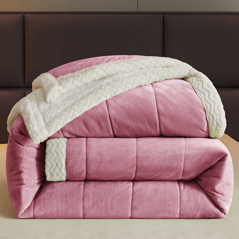 Autumn and Winter Milk Fleece Blanket Blanket Nap Blanket