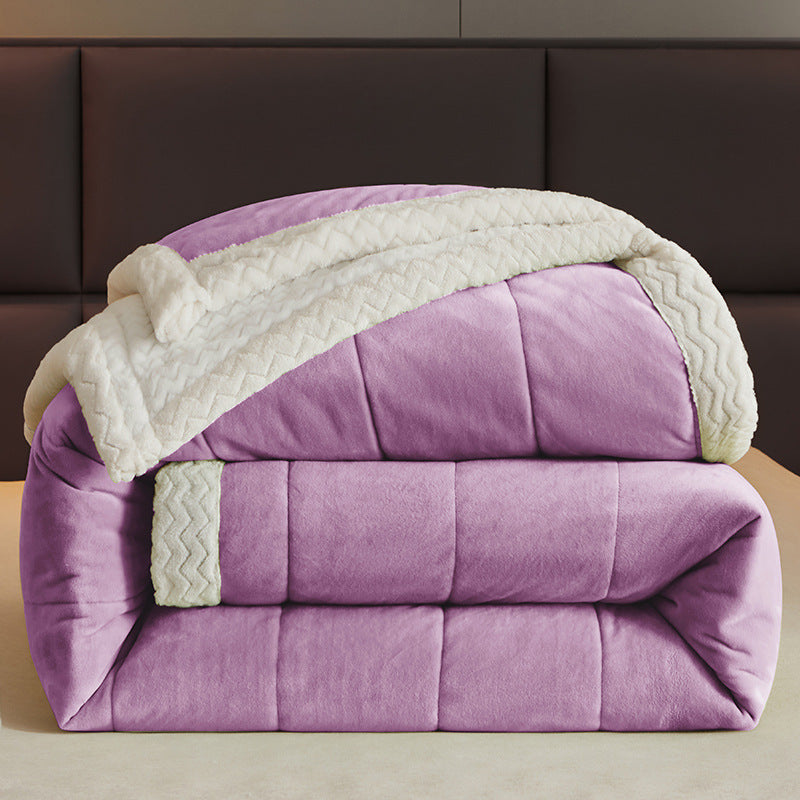 Autumn and Winter Milk Fleece Blanket Blanket Nap Blanket