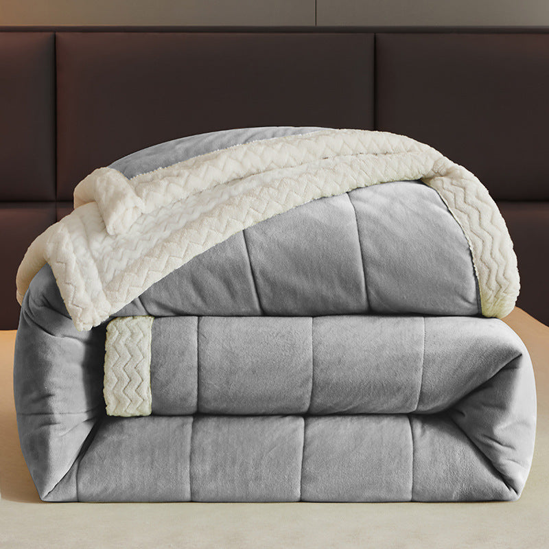 Autumn and Winter Milk Fleece Blanket Blanket Nap Blanket