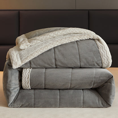 Autumn and Winter Milk Fleece Blanket Blanket Nap Blanket