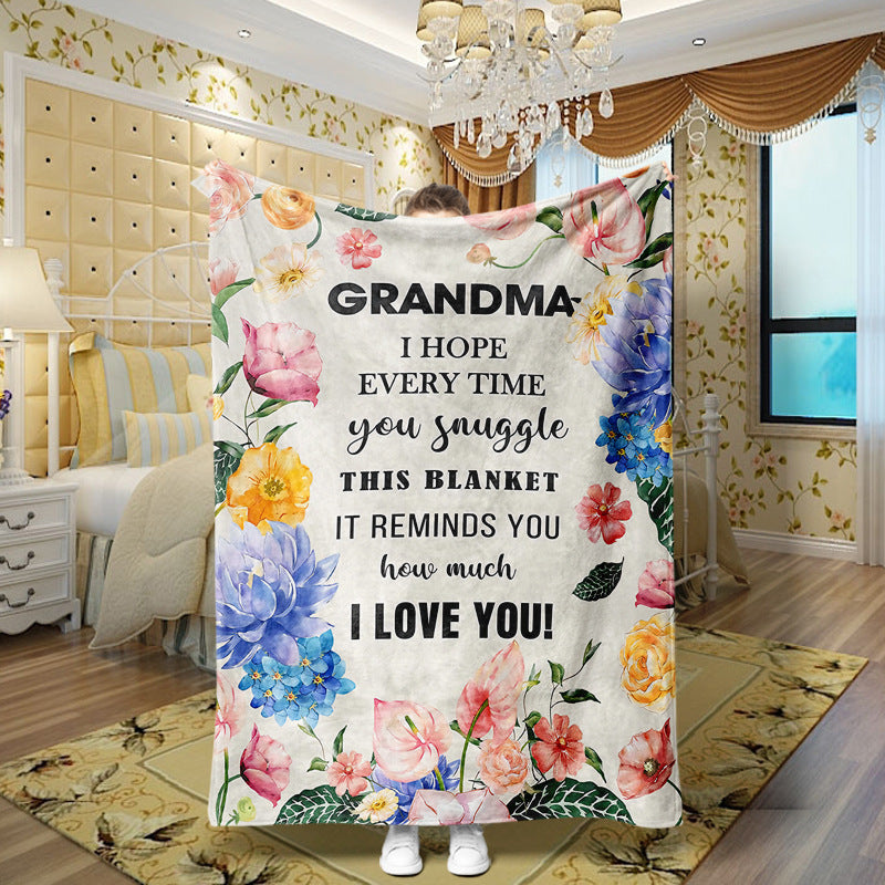 Autumn and Winter Sun-Sleeping Printed Rug