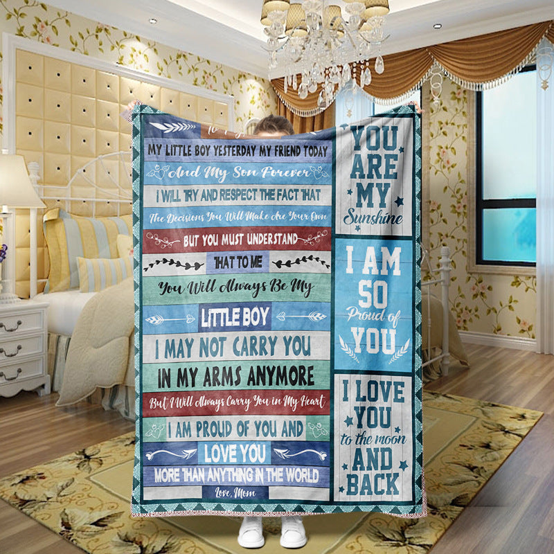 Autumn and Winter Sun-Sleeping Printed Rug