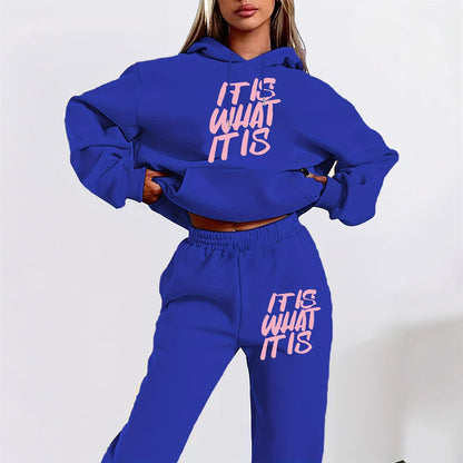 Autumn Long Sleeve Hooded Sweatshirt