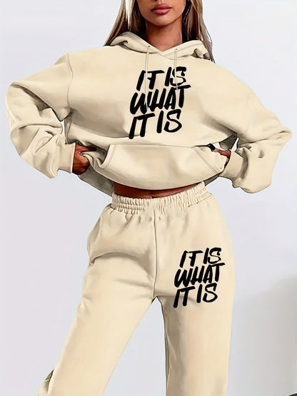 Autumn Long Sleeve Hooded Sweatshirt