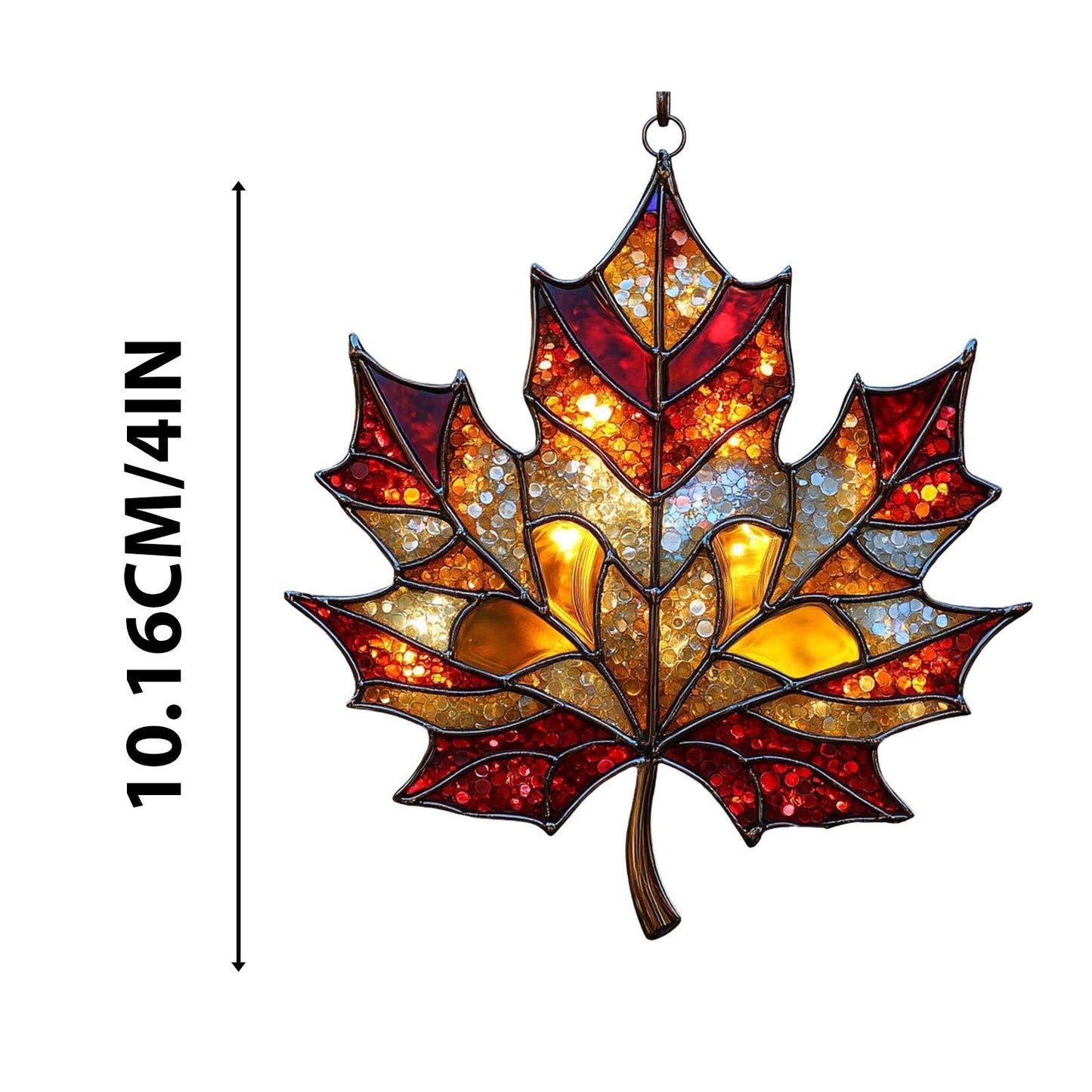 Autumn Maple Leaf Acrylic Wall Hanging Decor