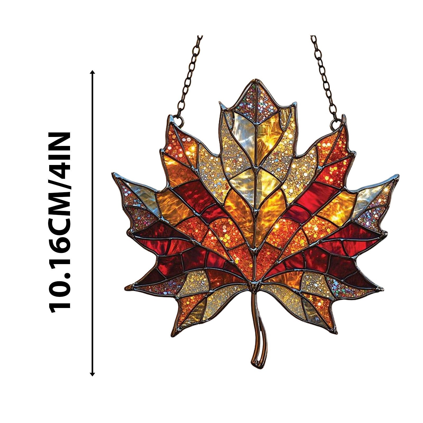 Autumn Maple Leaf Acrylic Wall Hanging Decor