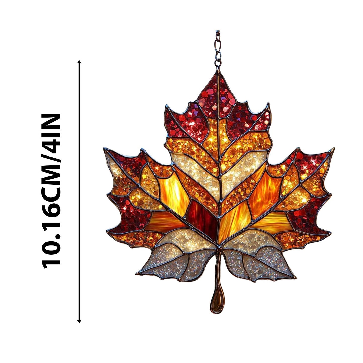 Autumn Maple Leaf Acrylic Wall Hanging Decor