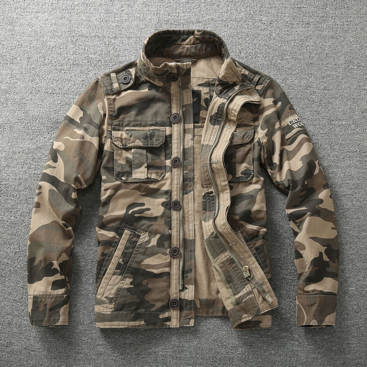 Autumn Men's Workwear Camouflage Jacket
