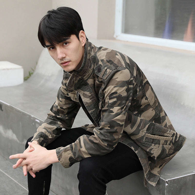 Autumn Men's Workwear Camouflage Jacket