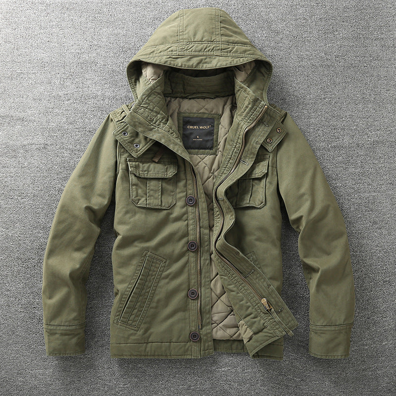 Autumn Men's Workwear Camouflage Jacket