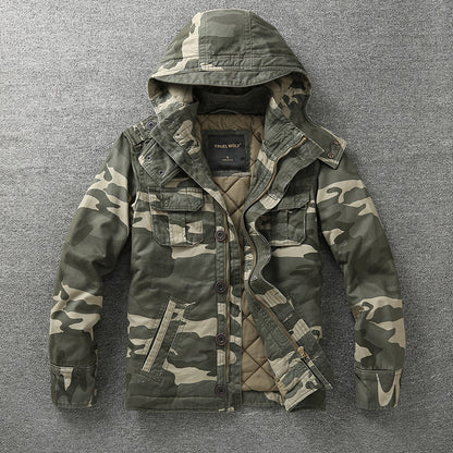Autumn Men's Workwear Camouflage Jacket
