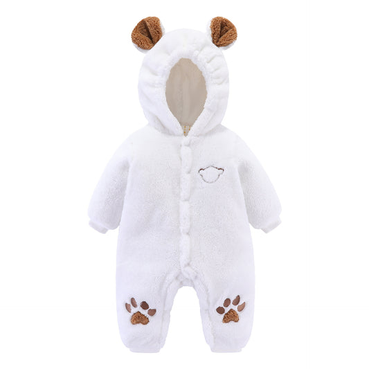 Newborn Baby Onesies Baby Clothes Quilted Romper Soft & Cozy