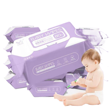 Thick Pearl Texture Baby Wet Wipes for Gentle Cleaning Uses