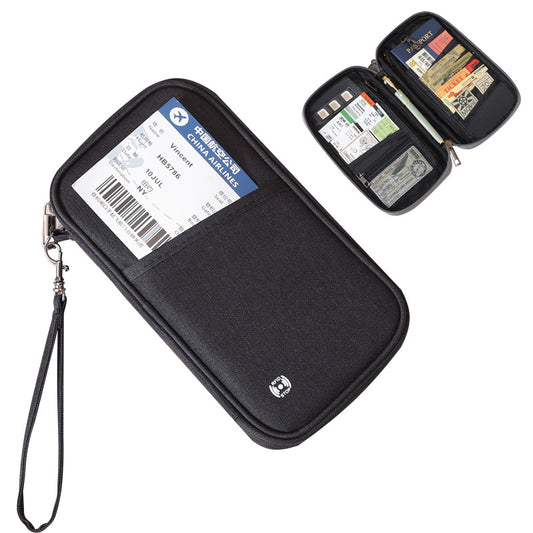 Water-Resistant Oxford Passport Holder for Travel Essentials
