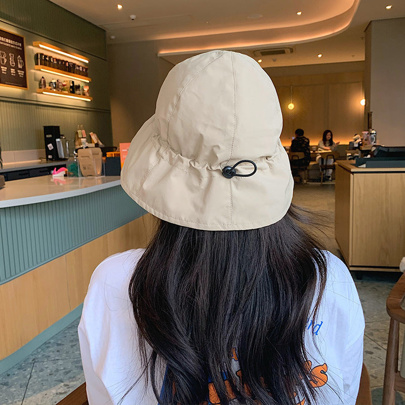 Slimming Drawstring Sun Hat & Elastic Ultimate Sun Protection