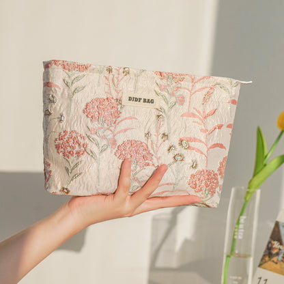 Women's Portable Fashion Makeup Clutch Cosmetic Bag