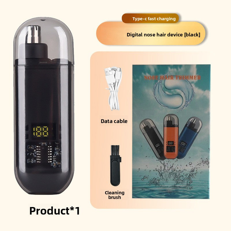 Electric Nose Hair Trimmer Rechargeable for Easy Grooming