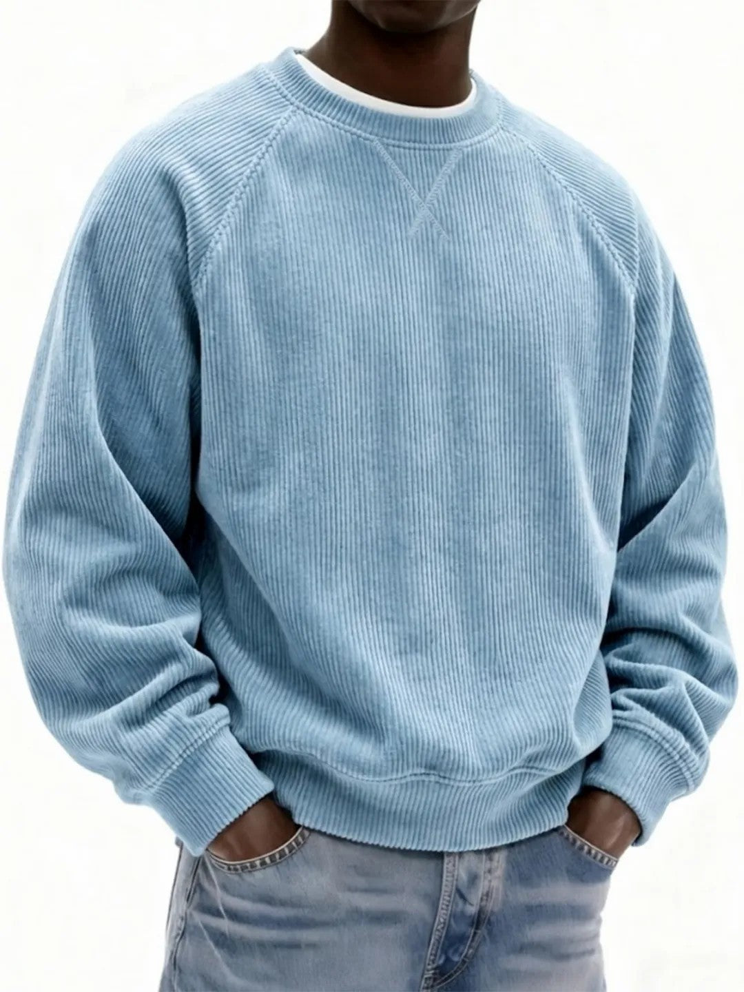 Buy Premium Mens Fashionable Simple And Relaxed Fit Sweatshirt