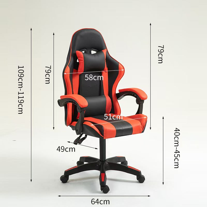 Adjustable Ergonomic Gaming Office Chair for Comfort and Play