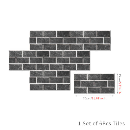 American Tile Wallpaper Imitation Design for Home Decor Use
