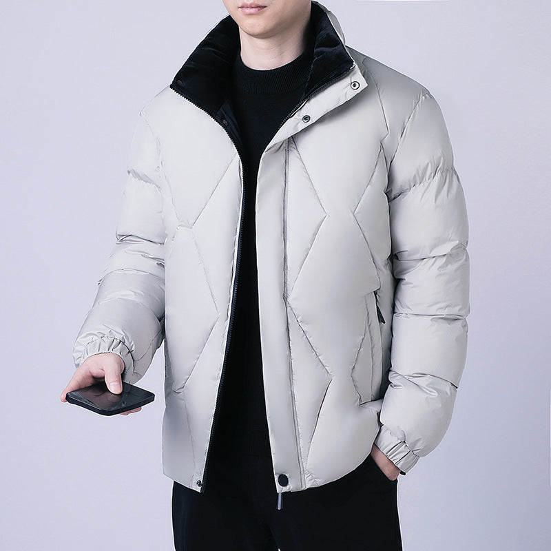Buy Men’s Winter Cotton-Padded Thickened & Warm Jacket Online