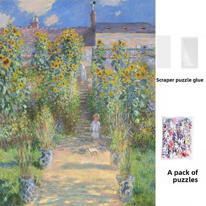 Van Gogh Starry Night Jigsaw Puzzle for Creative Play
