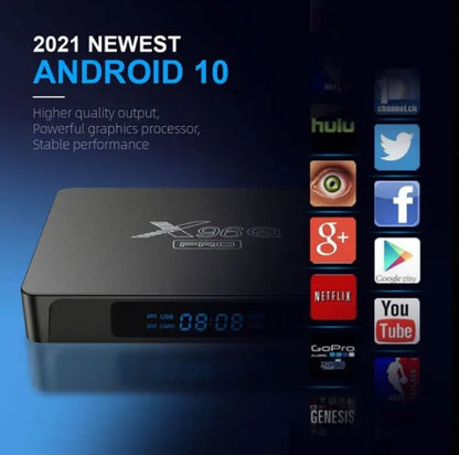X96 Box Pro – 4K Streaming, Fast Performance & Smart TV Upgrade