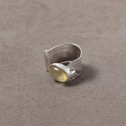 Buy Star Trace Wide Band Ring Vintage Artistic Style Jewelry