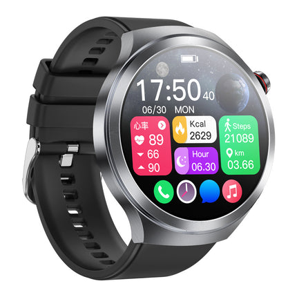 Smart Watch AMOLED Screen with ECG, Heart Rate & Blood Oxygen