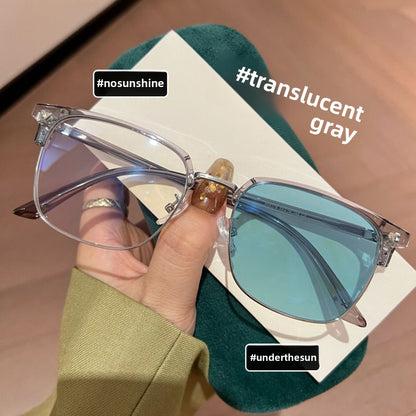 Photochromic Eyeglasses for Men with Stylish Frame Design