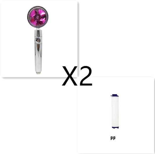 Buy Shower Head Water Saving – 360° Rotating ABS Rain Nozzle