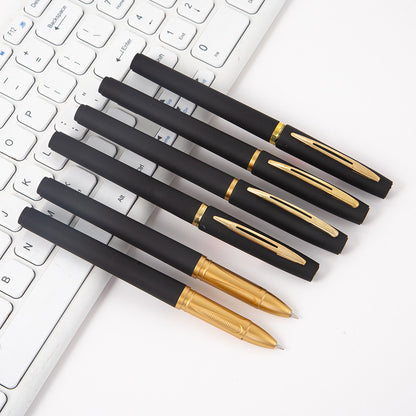 Matte Black Gel Pens Bullet Tips for Notes Journals Daily