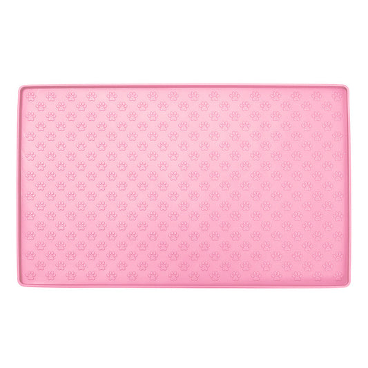 Square Pet Mat – Waterproof Silicone Dog & Cat Placemat