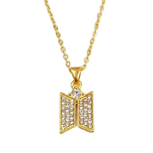 Butterfly Zircon Necklace Pendant Personalized Trendy Accessory