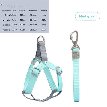 Adjustable Dog Harness Leash with Anti-Pull Comfort Fit Now